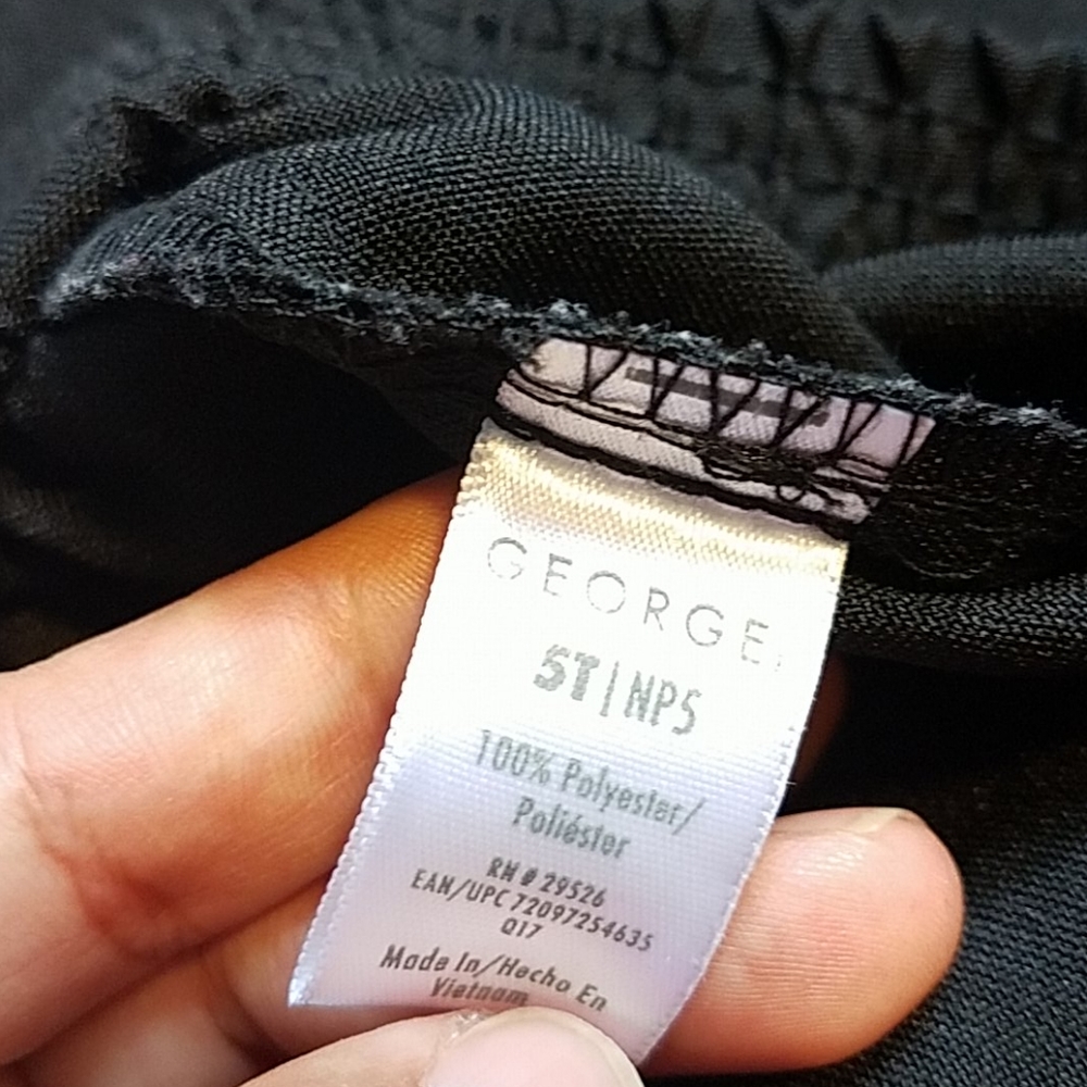 Boys Bundle of 2 Dress Pants, black color size 5 - Picture 10 of 13